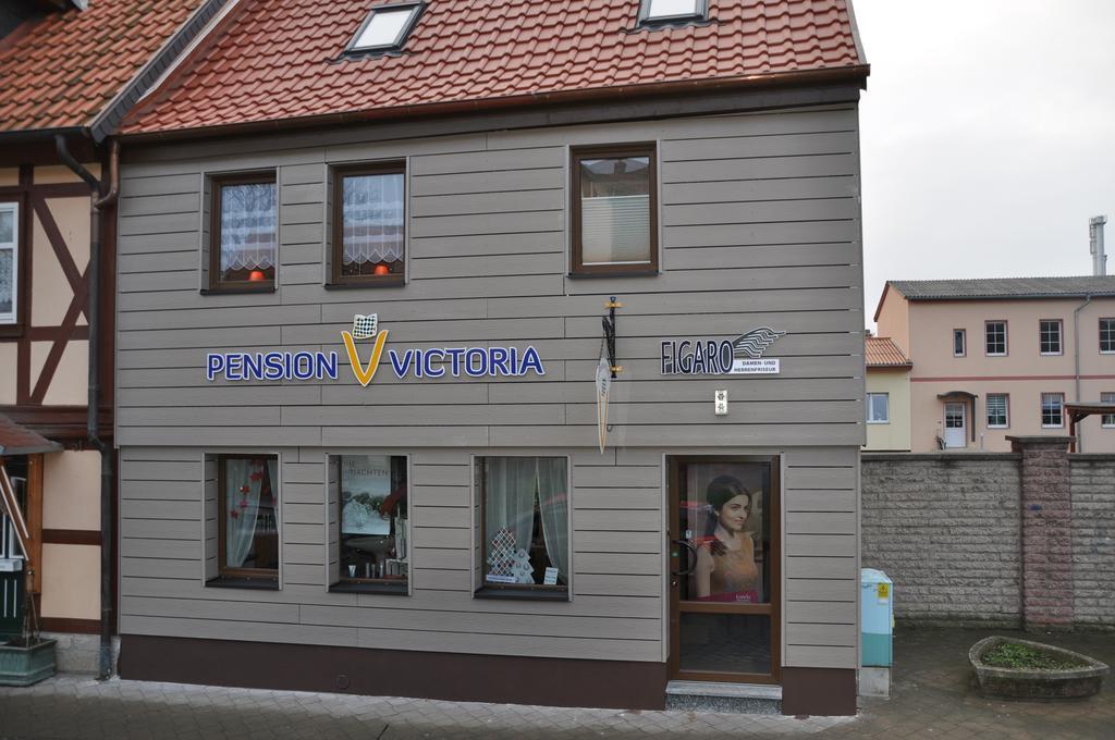 Pension Victoria Гальберштадт Екстер'єр фото